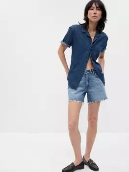 Джинсовые шорты Gap, синий