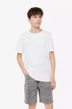 Джинсовые шорты H&M, серый