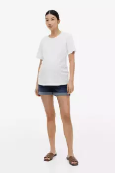 Джинсовые шорты H&M, синий