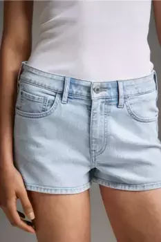 Джинсовые шорты H&M, синий
