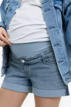 Джинсовые шорты H&M, синий