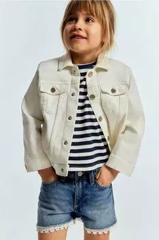 Джинсовые шорты H&M, синий