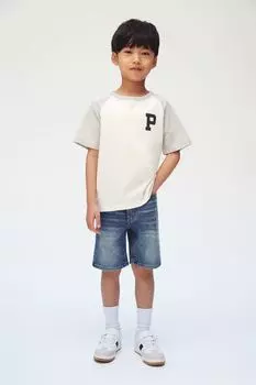 Джинсовые шорты H&M, синий