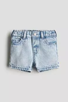 Джинсовые шорты H&M, синий