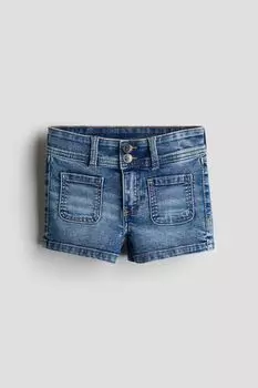 Джинсовые шорты H&M, синий