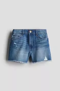 Джинсовые шорты H&M, синий