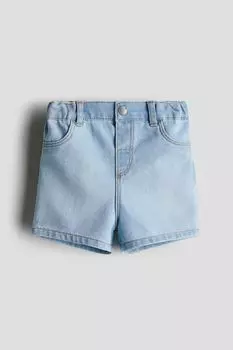 Джинсовые шорты H&M, синий