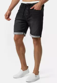 Джинсовые шорты INDICODE JEANS, черный