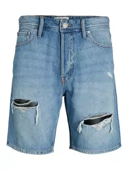 Джинсовые шорты JACK & JONES Regular Jeans Chris, синий деним