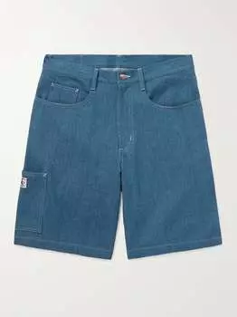 Джинсовые шорты карго прямого кроя Randy'S Garments, синий