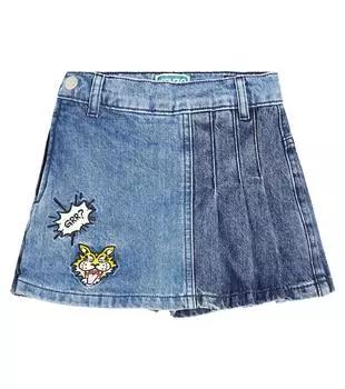 Джинсовые шорты Kenzo, синий