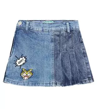 Джинсовые шорты Kenzo, синий