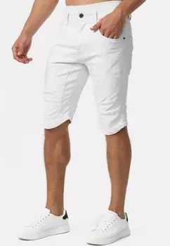 Джинсовые шорты LEON INDICODE JEANS, кремовый