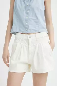 Джинсовые шорты Levi's, бежевый