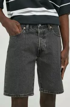 Джинсовые шорты Levi's, серый