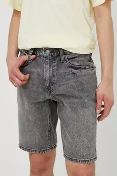 Джинсовые шорты Levi's, серый