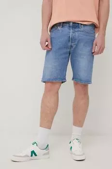 Джинсовые шорты Levi's, синий