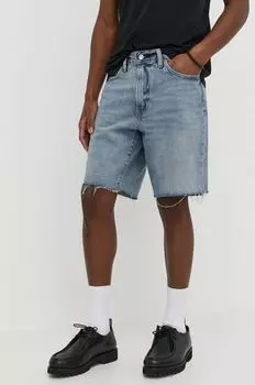 Джинсовые шорты Levi's, синий