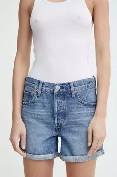 Джинсовые шорты Levi's, синий