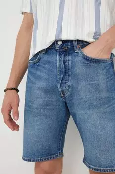 Джинсовые шорты Levi's, темно-синий