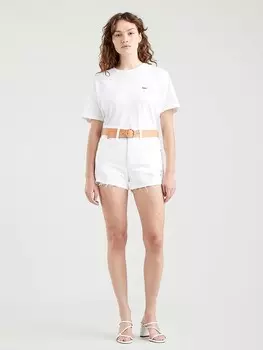 Джинсовые шорты Levis 501, белый
