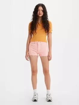 Джинсовые шорты Levis 501, розовый