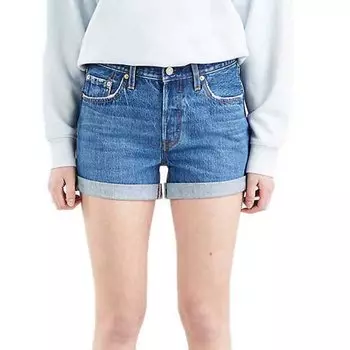 Джинсовые шорты Levis 501, синий