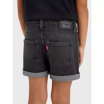 Джинсовые шорты Levis Girlfriend, серый