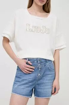 Джинсовые шорты Liu Jo, синий
