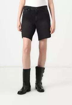 Джинсовые шорты LOOSE GAP, черный