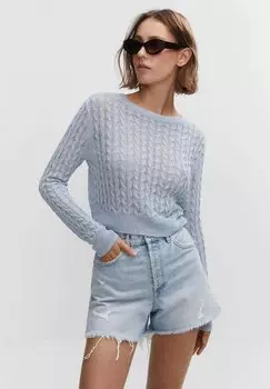 Джинсовые шорты Mango, синий