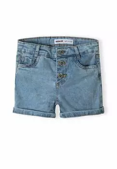 Джинсовые шорты MINOTI, цвет blue denim