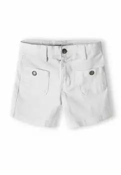 Джинсовые шорты MINOTI, цвет white