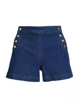 Джинсовые шорты на кнопках Sailor Frame