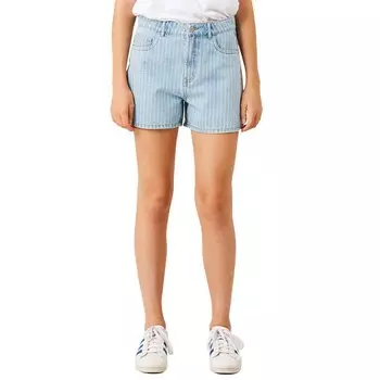Джинсовые шорты Name It Pinizza Mom Fit High Waist, синий