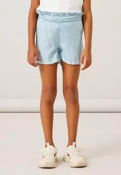 Джинсовые шорты Nkfbella Name it, цвет light blue denim