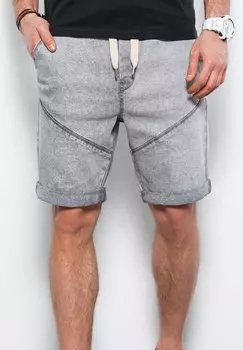 Джинсовые шорты Ombre, цвет grey