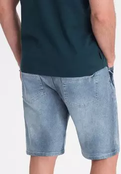 Джинсовые шорты Ombre, небесный