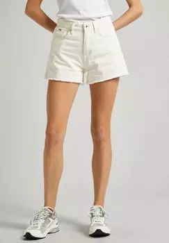 Джинсовые шорты Pepe Jeans, молочный