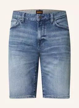 Джинсовые шорты re.maine regular fit Boss, синий