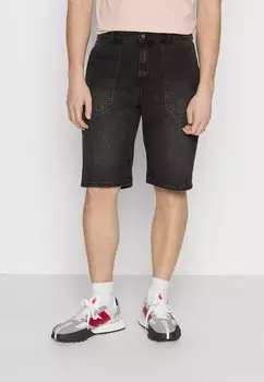 Джинсовые шорты REGULAR FIT CARPENTER Pier One, черный