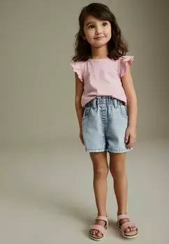 Джинсовые шорты REGULAR FIT Next, цвет denim light wash