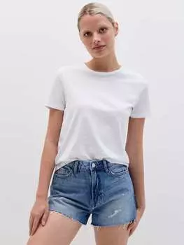 Джинсовые шорты с ремешками и потертостями Ovs, цвет medium wash