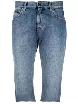 Джинсовые шорты Saint Laurent, синий