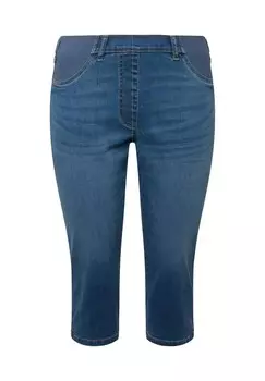 Джинсовые шорты SIENNA STRETCH CAPRIS Ulla Popken, синий деним