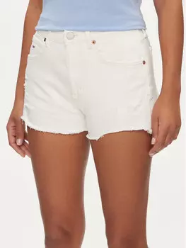 Джинсовые шорты стандартного кроя Tommy Jeans, белый