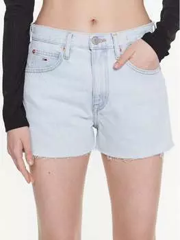 Джинсовые шорты стандартного кроя Tommy Jeans, синий