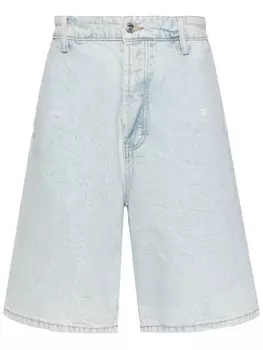 Джинсовые шорты Stonewash Nahmias, синие