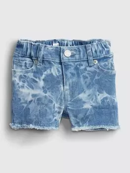 Джинсовые шорты стрейч Gap, синий