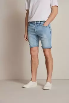 Джинсовые шорты стрейч Next, белый